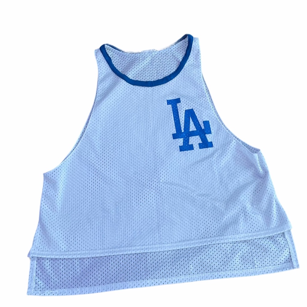 Hippie Chic Los Angeles Dodgers Crop Top